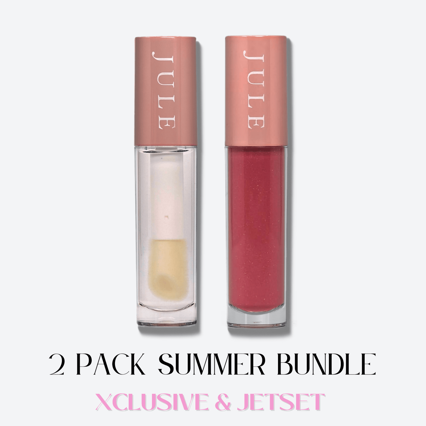 2 Pack Summer Bundle - Xclusive & Jetset - JULE LIP GLOSS