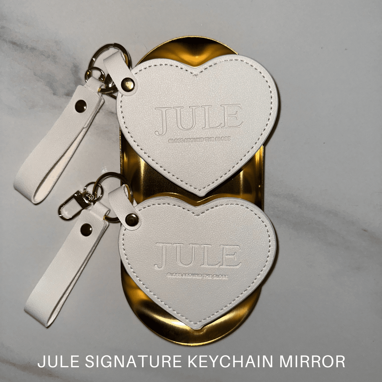 JULE Signature Mirror Keychain - JULE LIP GLOSS
