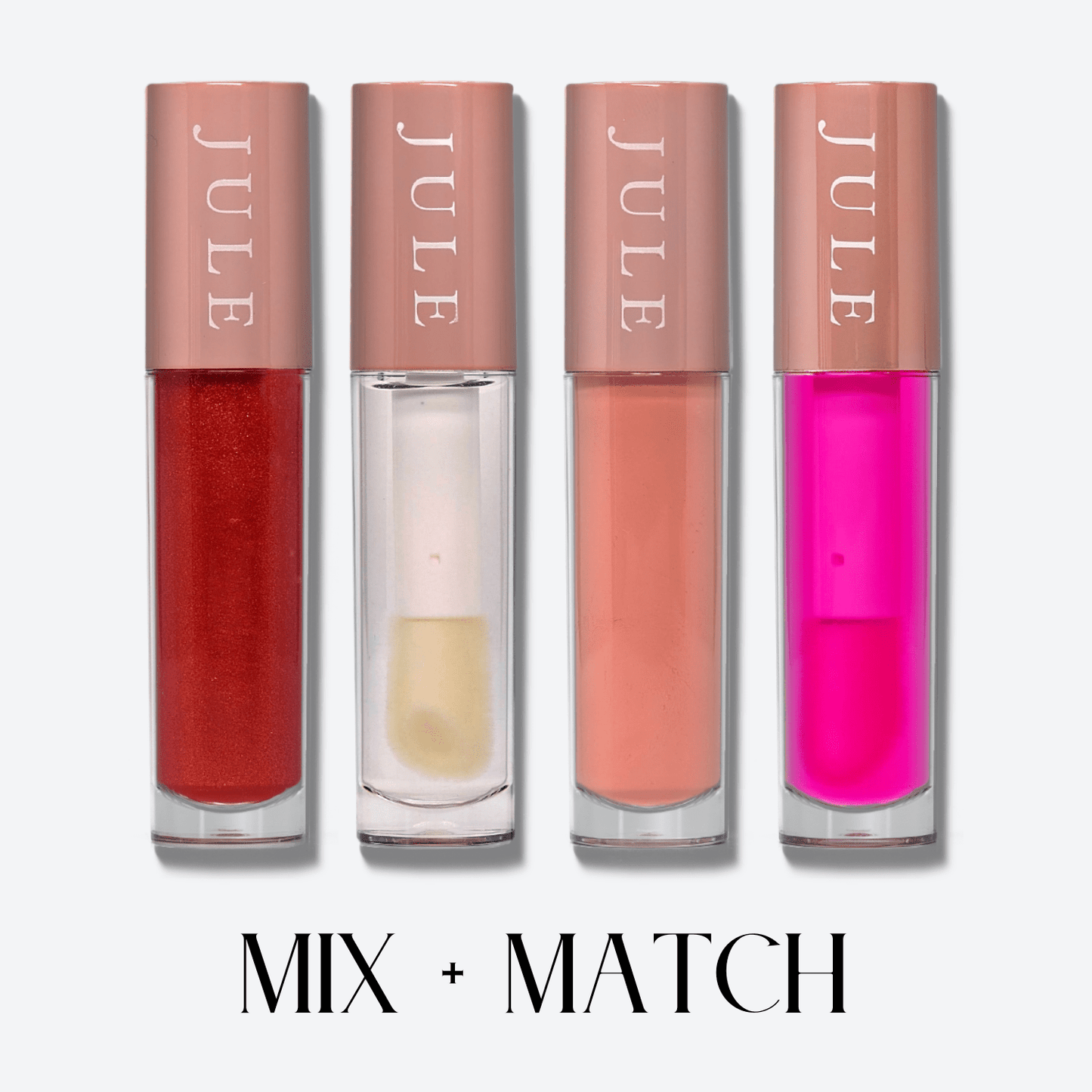 4 pack: Crown JULE - JULE LIP GLOSS