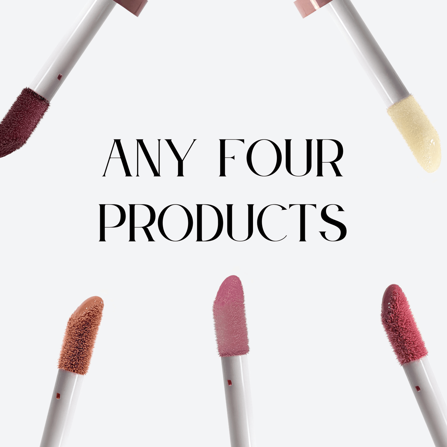 4 pack: Crown JULE - JULE LIP GLOSS