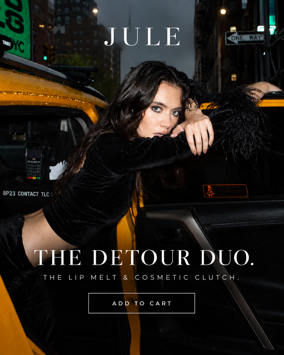 JULE Avenue: The Detour Edit - Clutch + Lip Melt
