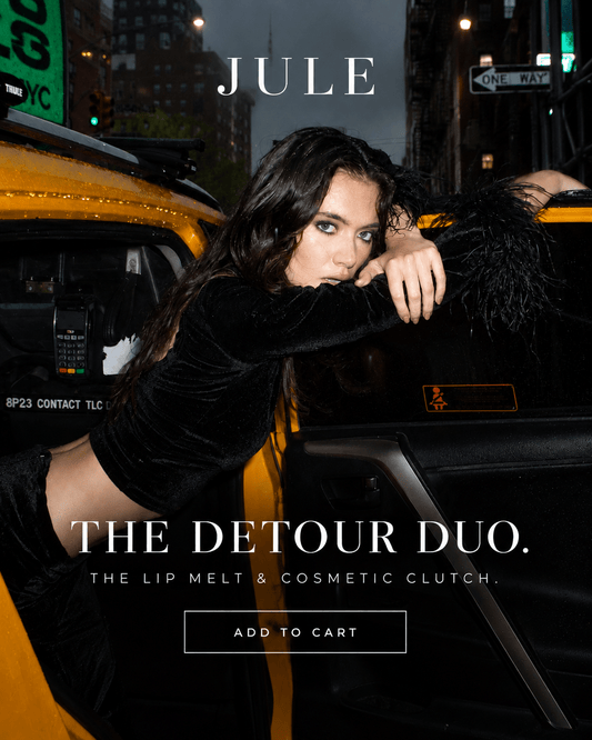 JULE Avenue: The Detour Edit - Clutch + Lip Melt - JULE LIP GLOSS