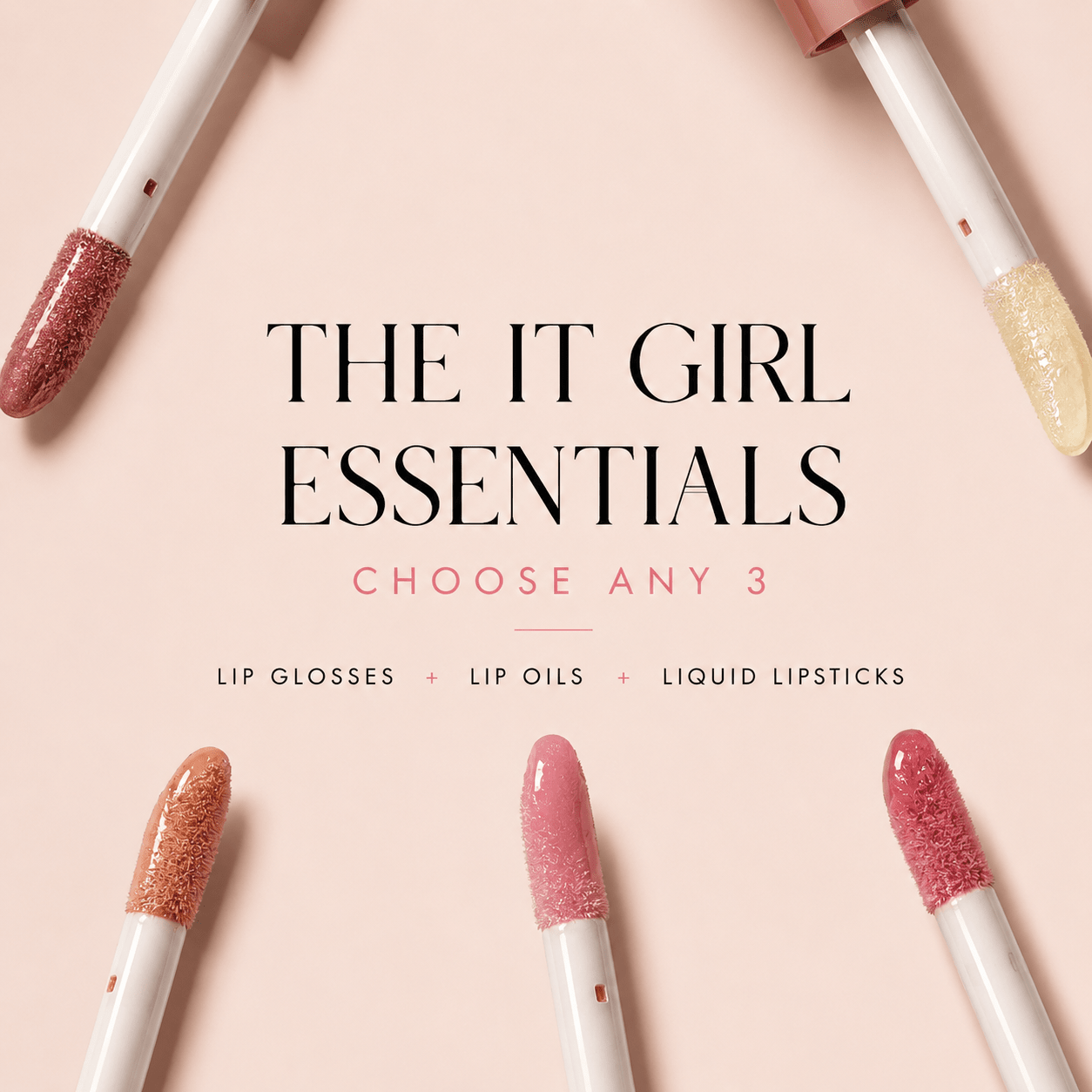 The It Girl Essentials - Choose Any 3 Glosses - JULE LIP GLOSS