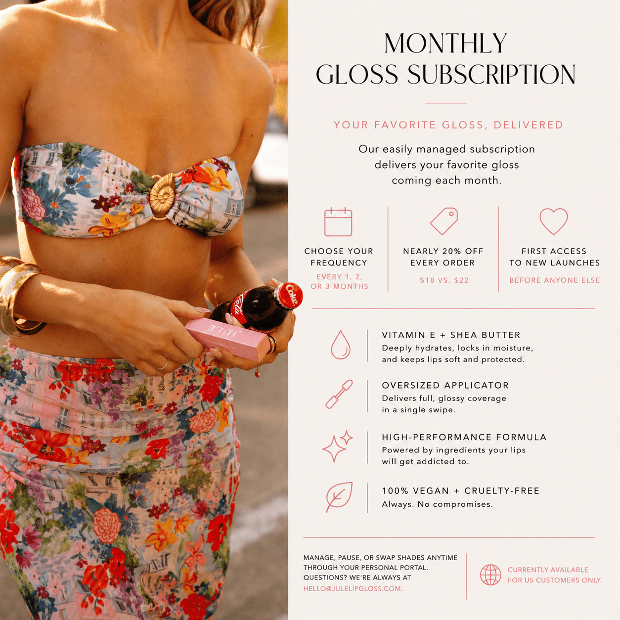 VIP Members Club - The JULE Gloss Subscriptions - JULE LIP GLOSS